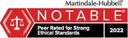 Peer Rated for Strong Ethical Standards
